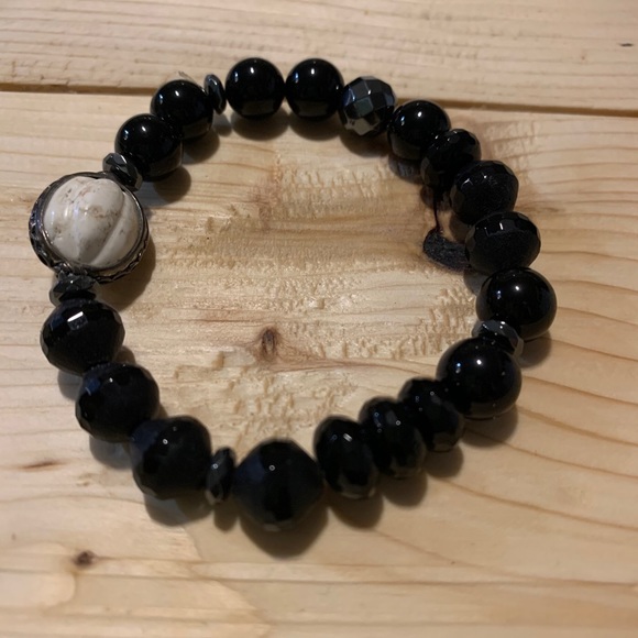 Silpada black stretch bracelet - Picture 2 of 2